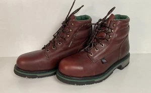 Thorogood Heritage 6" statisch ableitende Stahlkappe Stiefel 8,5 EEE USA hergestellt - Bild 1 von 19