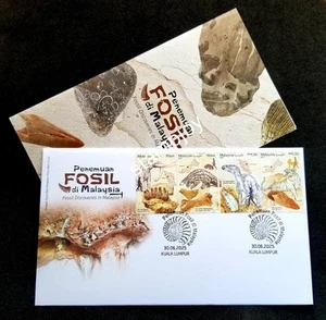 Malasia Fossil Discovery 2025 Dinosaurio Elefante Tigre Esqueleto Prehistórico (FDC - Imagen 1 de 7