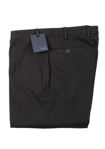 New Incotex Black Comfort Chino Trousers Size 52 IT / 36 U.S. - Picture 1 of 6