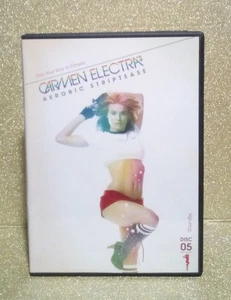 (1-1256) "CARMEN ELECTRA'S AEROBIC STRIPTEASE, DISC 5 OF 5" DVD / PRE-WATCHED - Picture 1 of 9