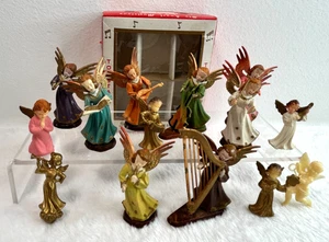 Lote de 14 músicos surtidos de ángeles de plástico miniatura Hong Kong X1 - Imagen 1 de 15
