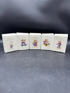 Vintage hallmark babies first Christmas through fifth 2004 to 2009 - Picture 1 of 14