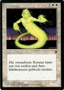 1995 Magic The Gathering Legends Seeker German Light Play - Picture 1 of 2