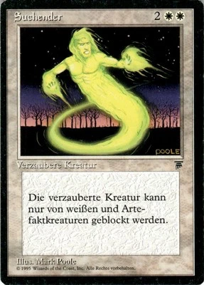 1995 Magic The Gathering Legends Seeker German Light Play - Image 1 of 2
