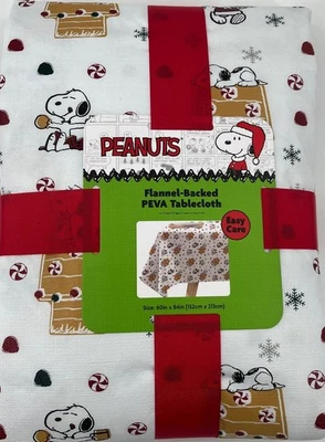Cacahuetes - Mantel PEVA con respaldo de franela para casa de perros Snoopy - 60 x 84 Foto 1 de 3