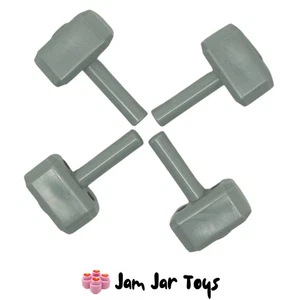 LEGO Marvel Thor Hammers 4x NEW Avengers Super Hero Minifigure Weapon W19 - Picture 1 of 3