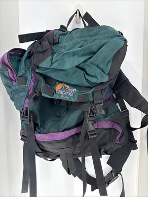 Mochila de senderismo Lowe Alpine “Eclipse” púrpura/verde azulado expedición Foto 1 de 4