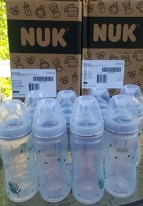 8 Count NUK Smooth Flow Anti Colic Baby Bottle 10 oz. 2 - 4 Pack - Picture 1 of 2