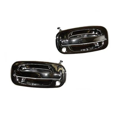 For GMC Sierra 3500 2001-2007 Exterior Door Handle Driver & Passenger Side Pair Foto 1 de 3