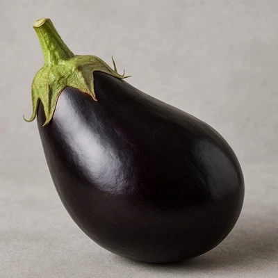 Bonica Eggplant 50 Seeds | Large Glossy Fruit – Heirloom Variety - Image 1 of 3