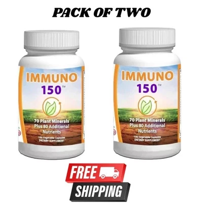 2 Bottle of IMMUNO 150 THE ULTIMATE, IMMUNE BOOSTER, Multi Vitamin 150 CAPSULE - Image 1 of 4