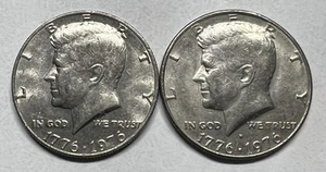 1976 P/D Set Of Kennedy Half/DDO/DDR /🔥 RARE MATCHED ERROR SET - Picture 1 of 24