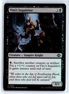 FOIL Vito's Inquisitor The Lost Caverns of Ixalan – MTG Magic the Gathering Card - Picture 1 of 5