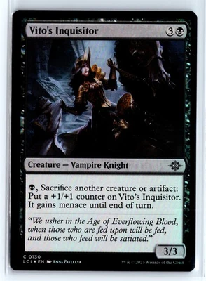FOIL Vito's Inquisitor The Lost Caverns of Ixalan – MTG Magic the Gathering Card - Image 1 of 4