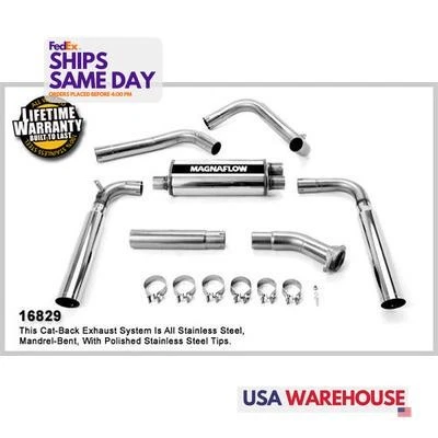 Magnaflow Exhaust 16829, Kit Natural Stainless Fits 83-92 Camaro 5.0/5.7L Cat Ba - Image 1 of 4