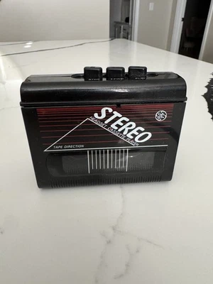 Reproductor de casete auriculares estéreo vintage GE 3-5460BKA Foto 1 de 4