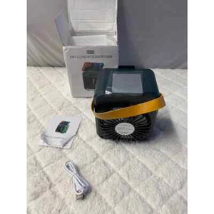 Mini USB Air Cooling Fan Green F80 - Picture 1 of 8