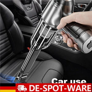 120W Handstaubsauger 3in1 Kabelloser Autostaubsauger Nass & Trocken Akku 9500Pa - Bild 1 von 12
