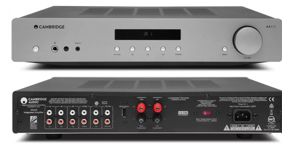 CAMBRIDGE AUDIO AXA-35 Amplificatore integrato 2x35w ingresso phono GARANZIA ITA - Immagine 1 di 1