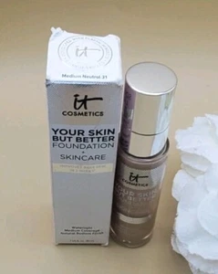 It Cosmetics Your Skin But Better Foundation Medium Neutral 32~ 1 oz New - Picture 1 of 4
