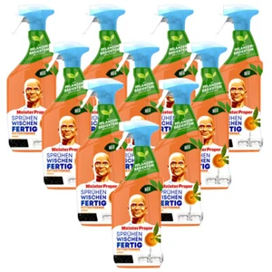 10 x Meister Proper Sprühen Wischen Fertig Küchenreiniger Orange 800ml - Bild 1 von 3