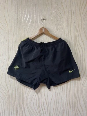PANTALONES CORTOS DE FÚTBOL LOCAL BORUSSIA DORTMUND 1996 1997 NIKE talla XL HOMBRES NEGROS  Foto 1 de 4