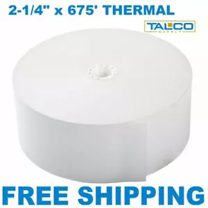 GENMEGA ATM THERMAL RECEIPT PAPER - 3 ROLLS ~FAST FREE PRIORITY SHIPPING~ - Picture 1 of 1