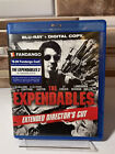 The Expendables (Extended Director's Cut) (Blu-ray, 2010) No Digital Copy