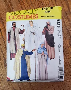 Nativity Costumes McCalls 8435 Sz XL 44 46 Biblical Angel Jesus Wiseman Mary - Picture 1 of 2