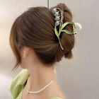 Elegant Tulip Hair Claws Headwear For Women Girls Trendy Ponytail Claw Clwr
