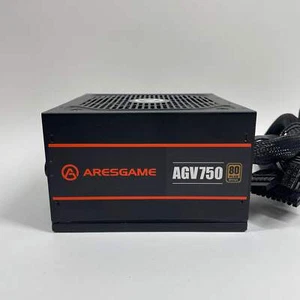 AresGame AGV750 80 Plus Bronze 750W Semi Modular Switching Power Supply - Picture 1 of 7