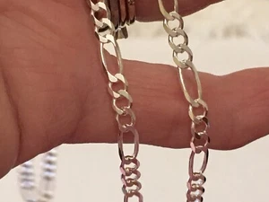 Collana maglia vintage Milor argento sterling peso 12,2 grammi Made in Italy 23" - Foto 1 di 12