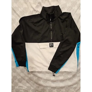 DKNY Sport Pullover Sweatshirt Half Zip Color Block XXL - Picture 1 of 4