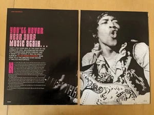 JIMI HENDRIX Great Pictures UK Clippings Articles  U506 - Picture 1 of 10