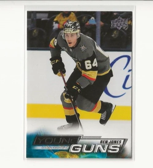 2022-23 Upper Deck Series 2 Young Guns Ben Jones RC #467 Golden Knights - Image 1 of 1