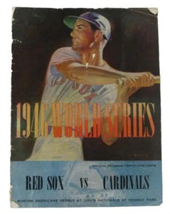 1946 World Series Program Boston Red Sox vs. St. Louis Cardinals 195691 - Picture 1 of 5