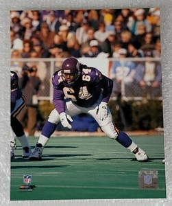 Anthony Herrera #64 Minnesota Vikings NFL 2007 foto d'azione (dimensioni: 8" x 10") - Foto 1 di 6