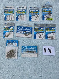 LOT 10 GAMAKATSU HOOKS - Lot - NN Fishing tackle Lot - Bulk Pack Included - Imagen 1 de 1