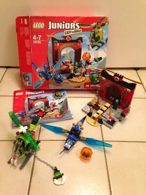 LEGO NINJAGO JUNIORS 10725 LE TEMPLE PERDU - 4/7ANS -  boite + notice - Photo 1/4