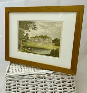 Framed Print of Woburn Abbey, Milton Keynes by Rev F.O.Morris - Picture 1 of 3