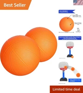 Kid-Friendly 6-Inch Basketballs - Lightweight Indoor/Outdoor Play for Toddlers - Picture 1 of 8