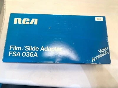 Адаптер пленки/слайда RCA 35 мм FSA 036A LNIB в коробке (G010) - Изображение 1 из 2