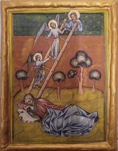 Icono de Jacobs Escalera El Profeta San Iakovos Icono Bíblico Ortodoxo y Católico - Imagen 1 de 7