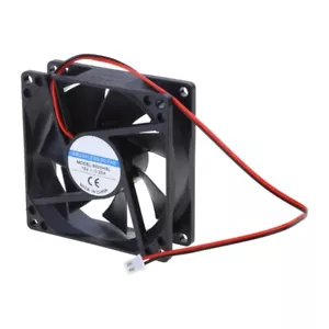 Replacement CPU Cooling Fan for DC 12V 2Pin Sleeve Bearing 80mm Cooling - Picture 1 of 8