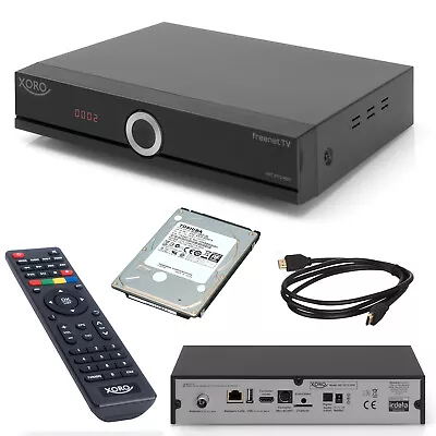 Kabel Receiver Digital HD DVB-C TWIN Tuner +1TB Festplatte TV Aufnahme Xoro 8772 - Bild 1 von 4