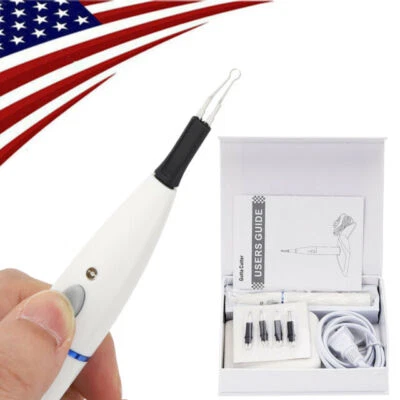 Dental Endo Inalámbrico Gutta Percha Cortador Diente Encía Corte A-BLADE con 4 piezas Puntas EE. UU. Foto 1 de 4