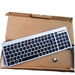 Italian layout silver wireless keyborad for Lenovo SK-8861 - Picture 1 of 6