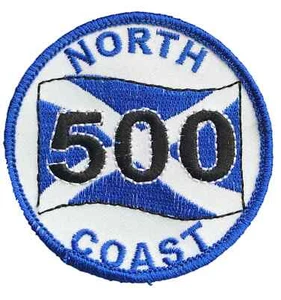 Scotland North Coast 500 Drive Embroidered Sew On Patch - Picture 1 of 3