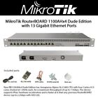 MikroTik RB1100AHx4 Dude Edition Gigabit Ethernet Ports RS232 60GB Redundant PWR
