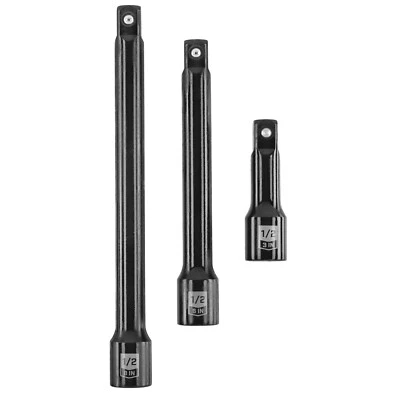 HART 3-Piece 1/2-inch Drive Impact Extension Bar Set - Image 1 of 3